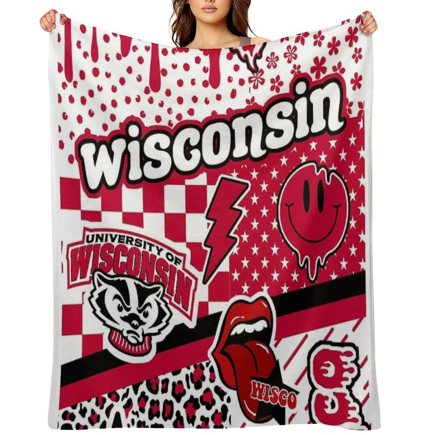 Wisconsin Throw Blanket