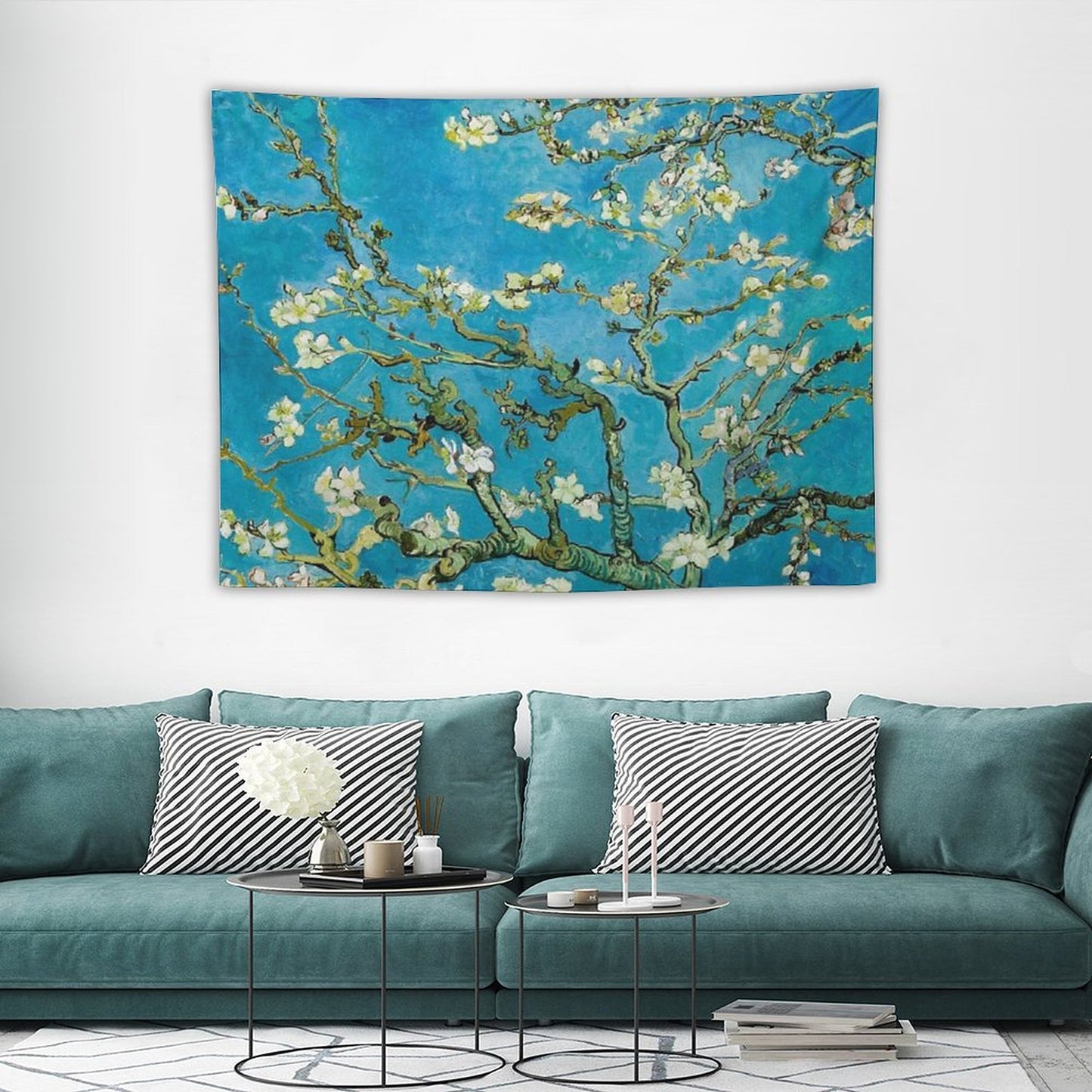 Vincent Van Gogh Almond Blossom Tapestry