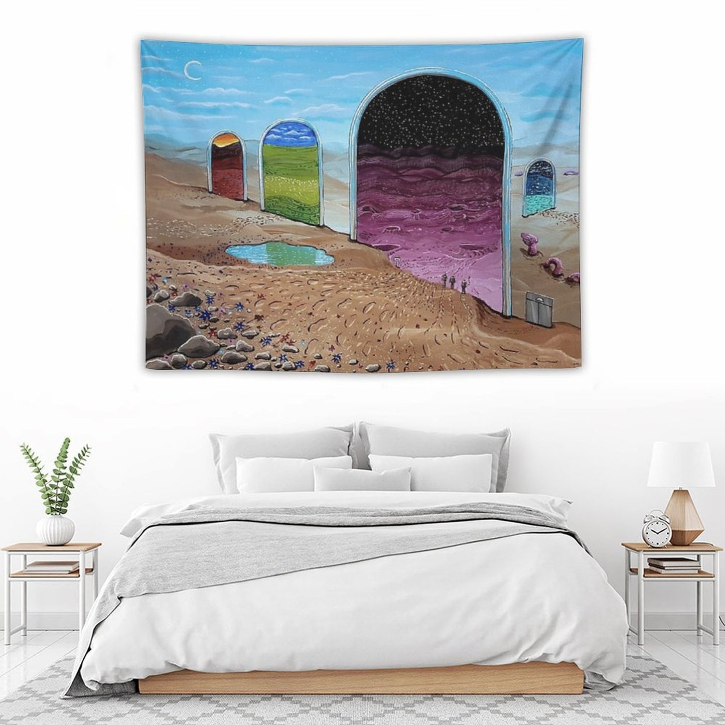 Between Nowhere Tapestry