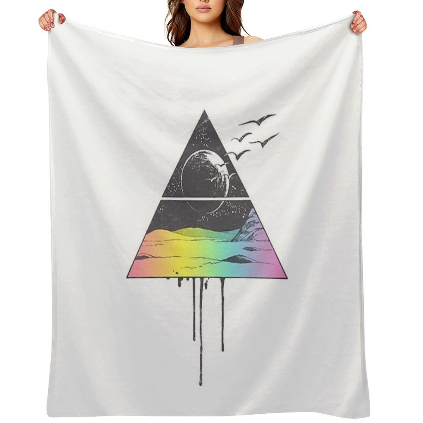 Breathe Throw Blanket