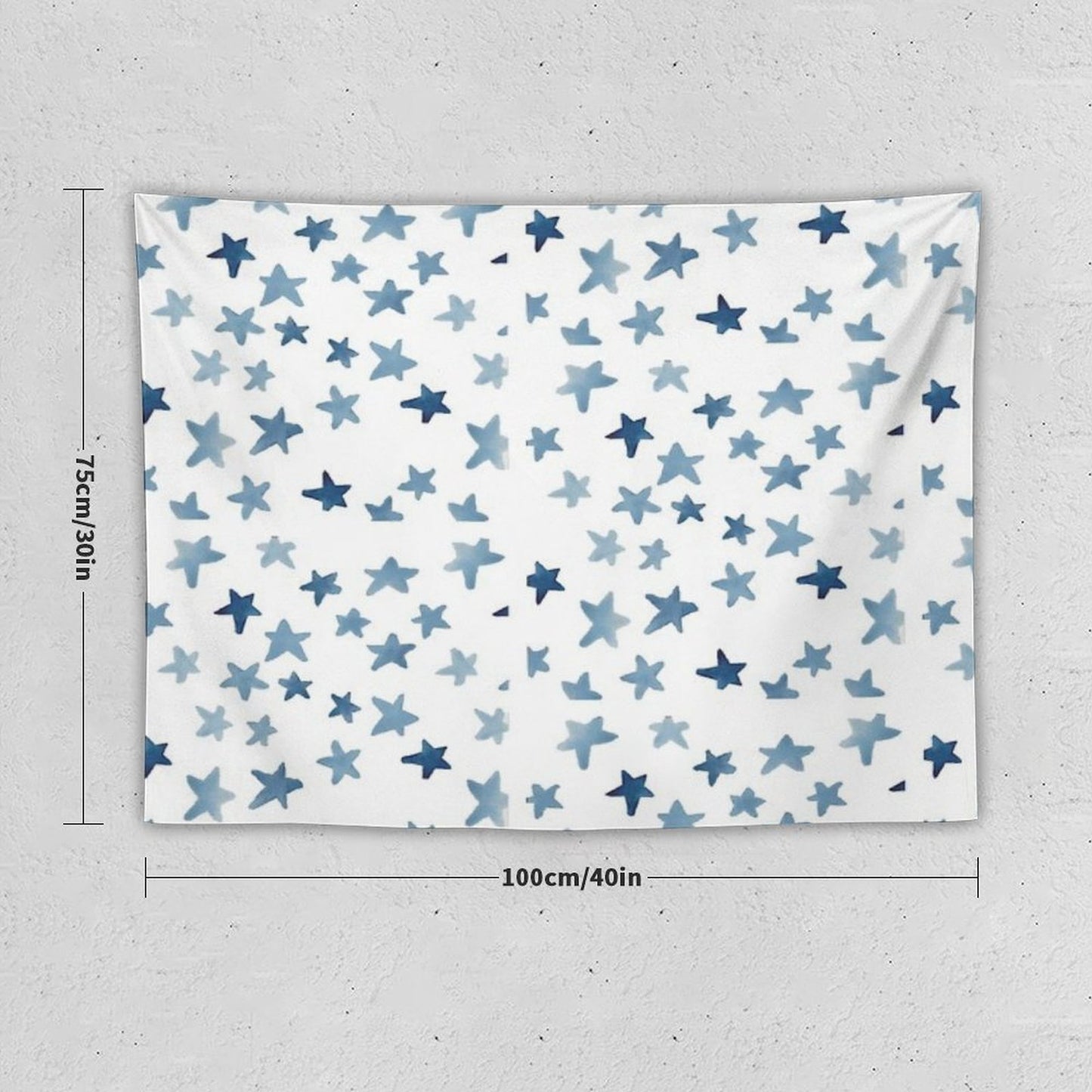 Blue Stars Tapestry