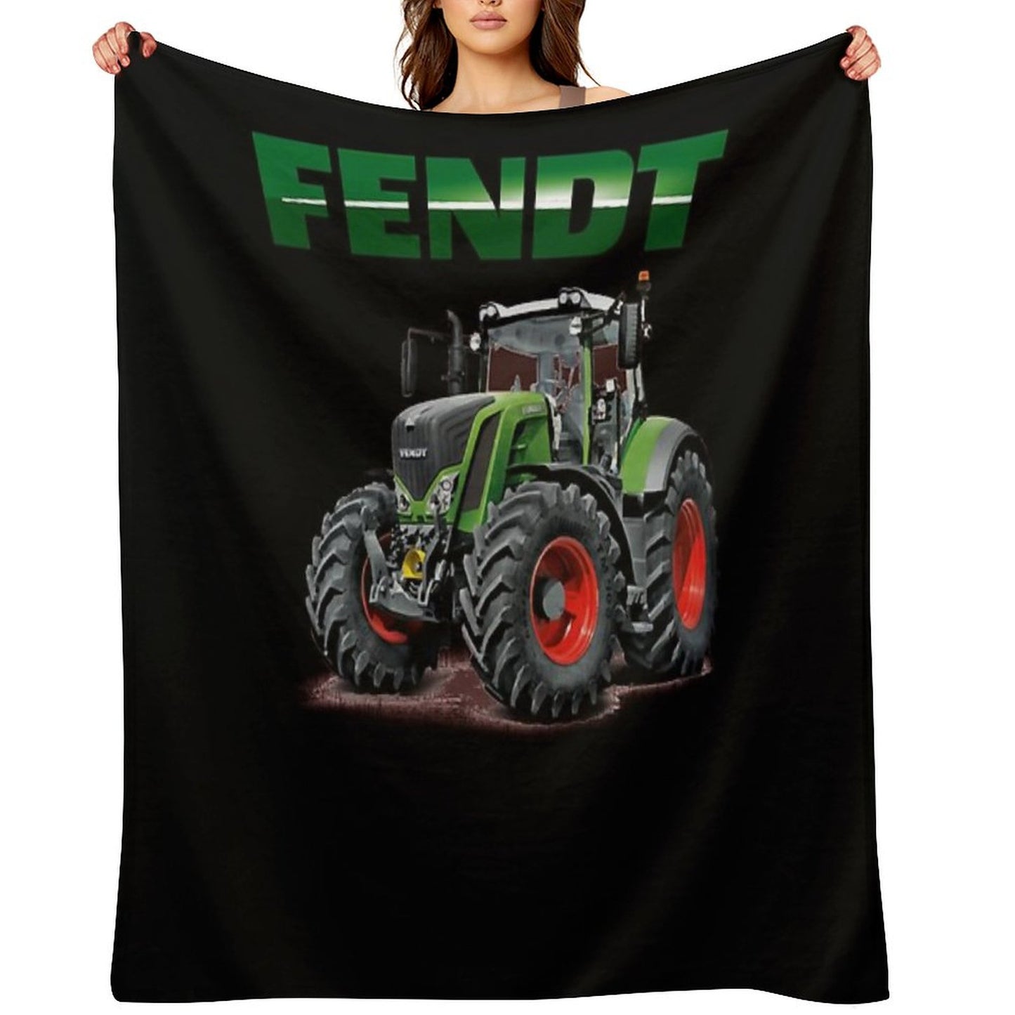 Fendt German Tractors Throw Blanket