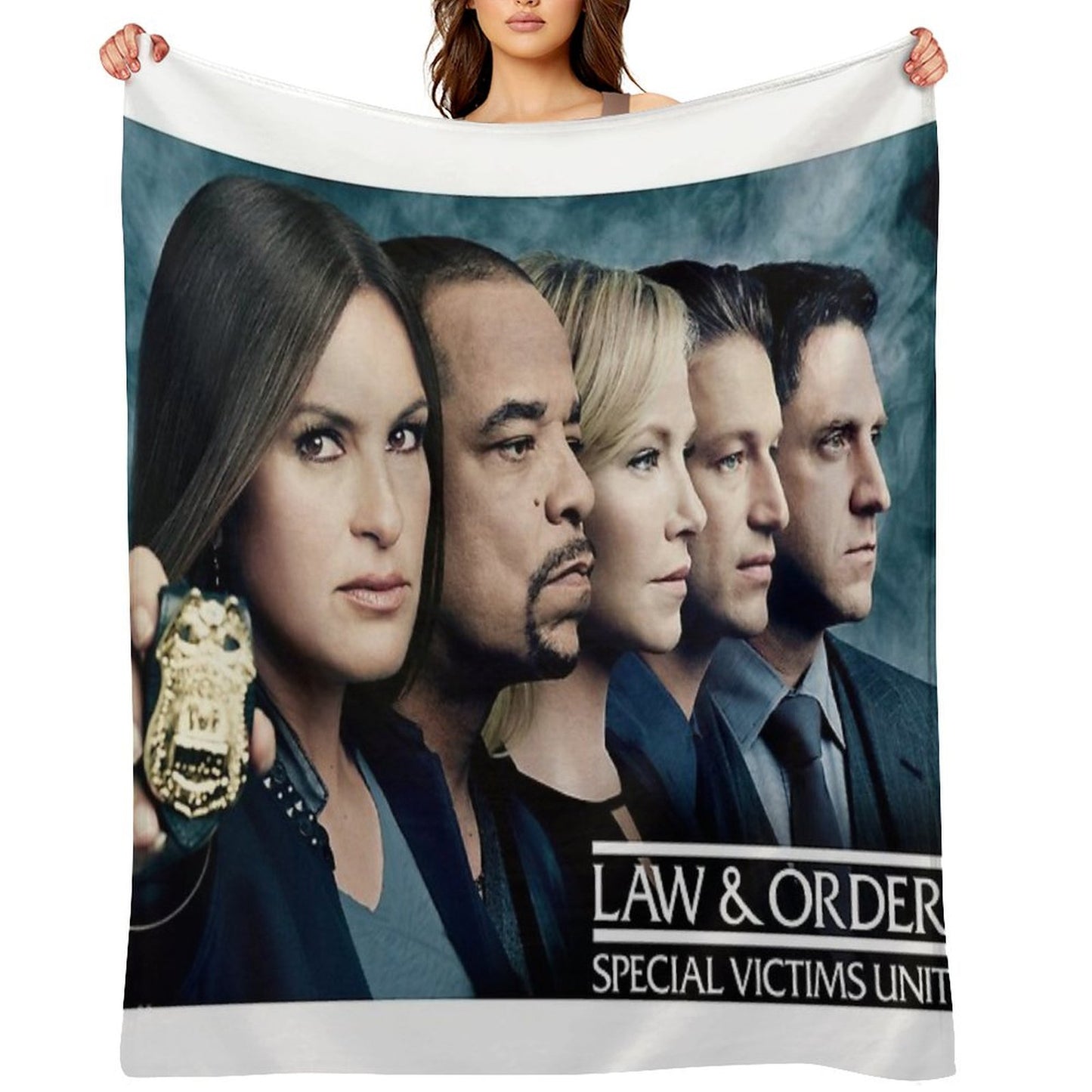 Law & Order SVU Team Throw Blanket