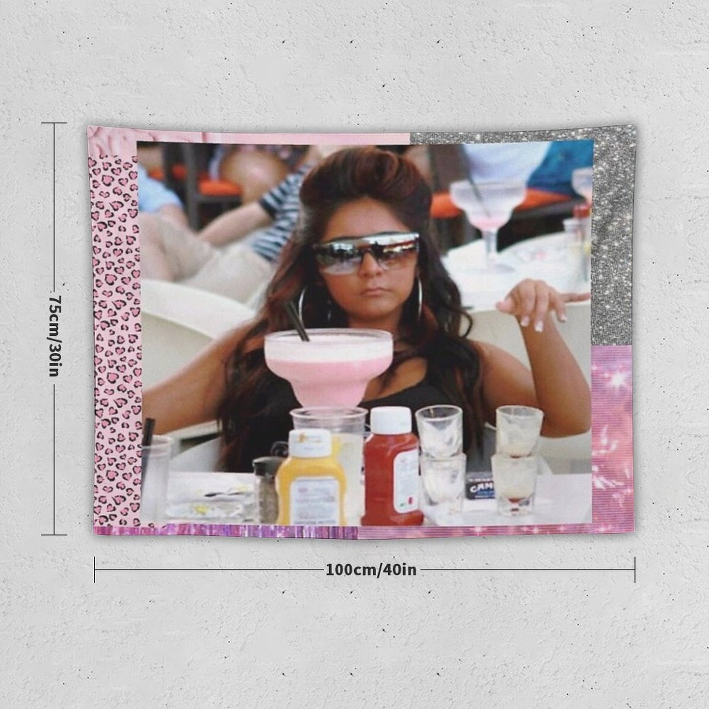 Snooki Mood Tapestry