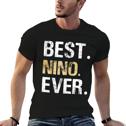 Mens Best Nino Ever Gift for Spanish Mexican Godfather T-Shirt
