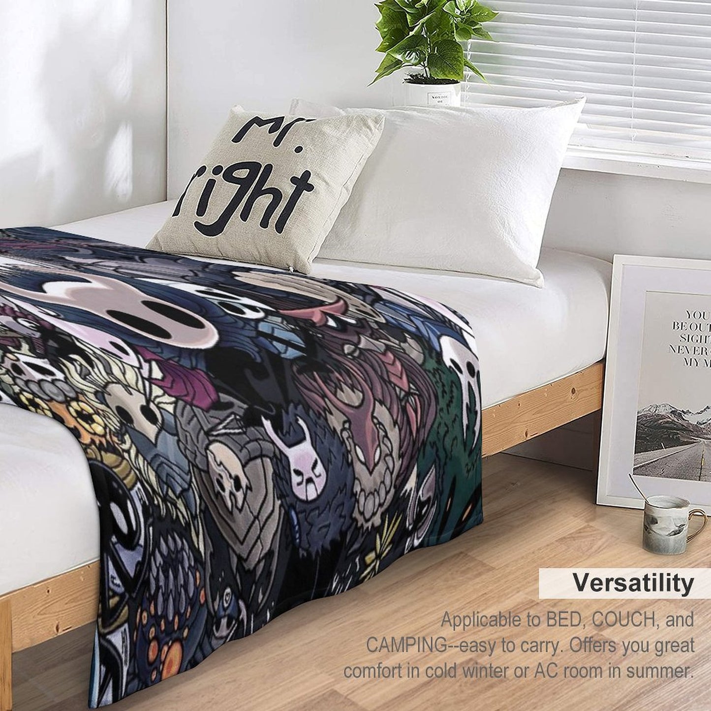 Hollow Knight Throw Blanket