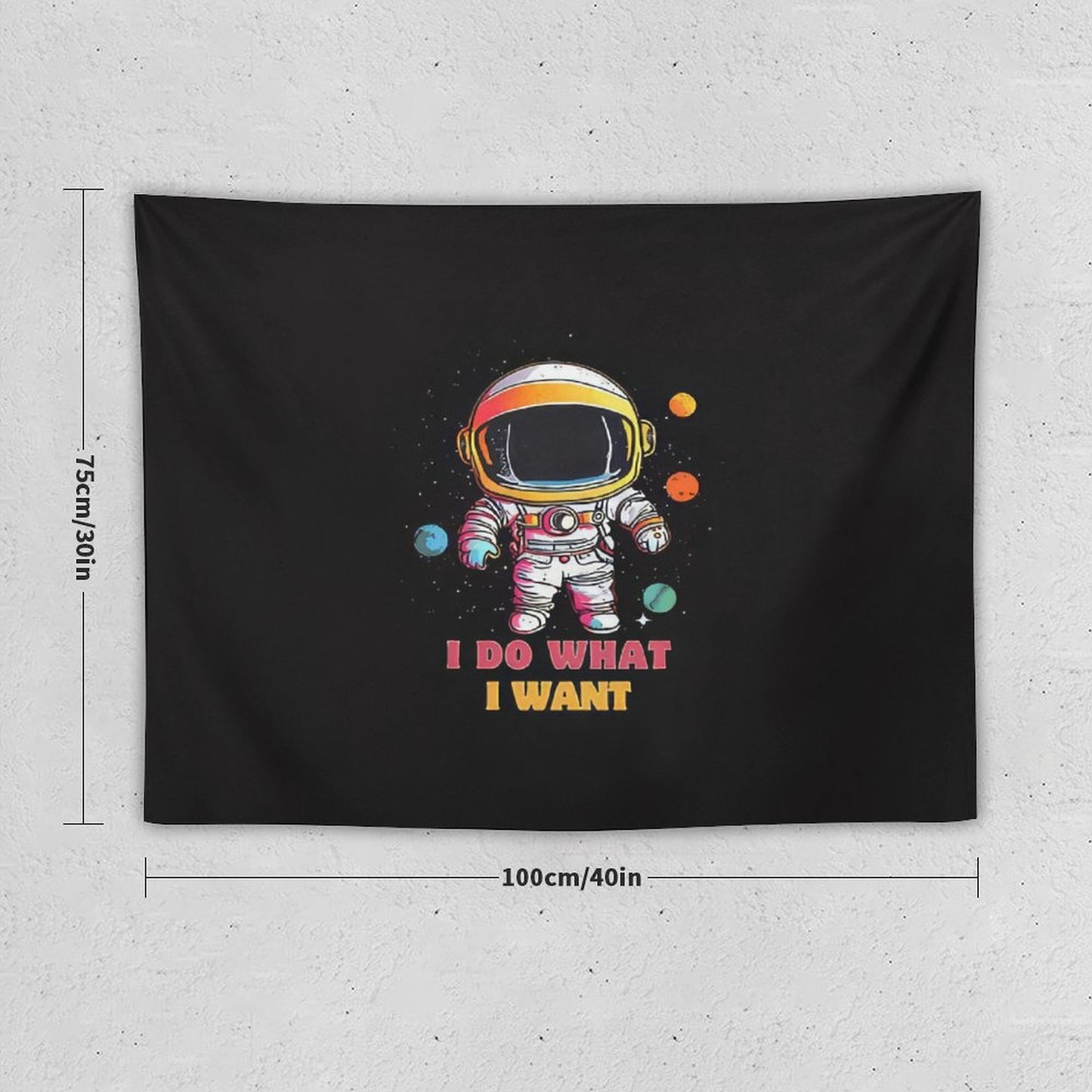 Cute Chibi Astronaut Tapestry