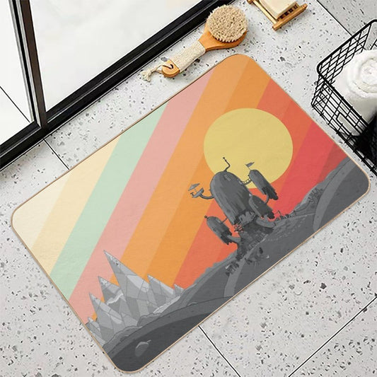 Land Of Ooo (Adventure Time) Bath Mat