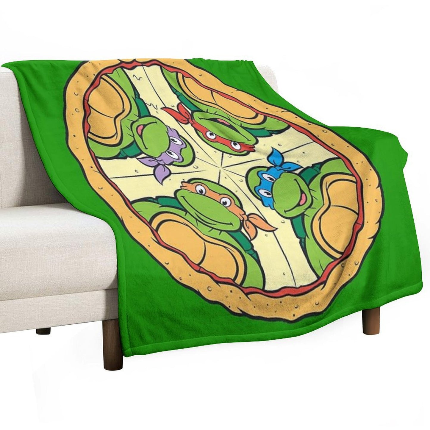 Pizza Time Throw Blanket