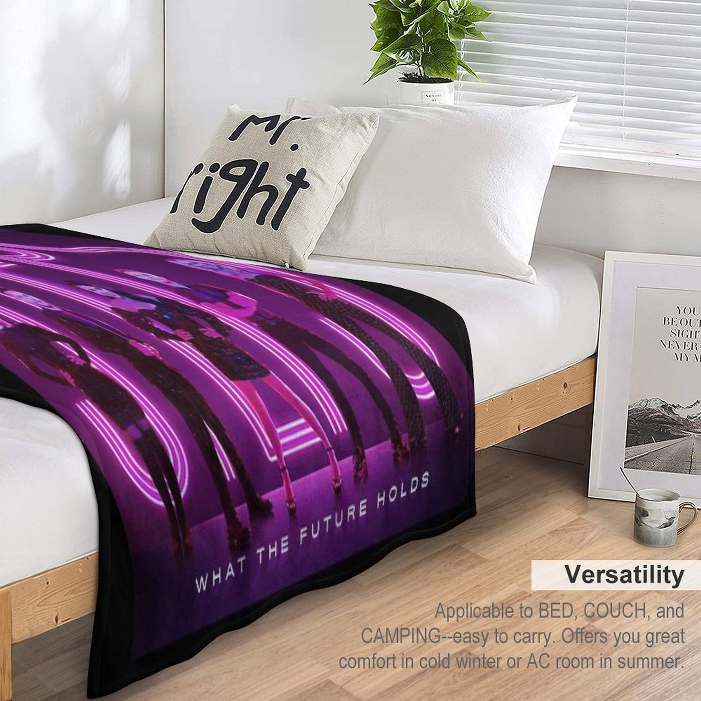 Steps What The Future Hold 2021 Tour Throw Blanket