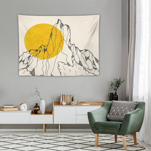 The Peak And The Waves Tapestry