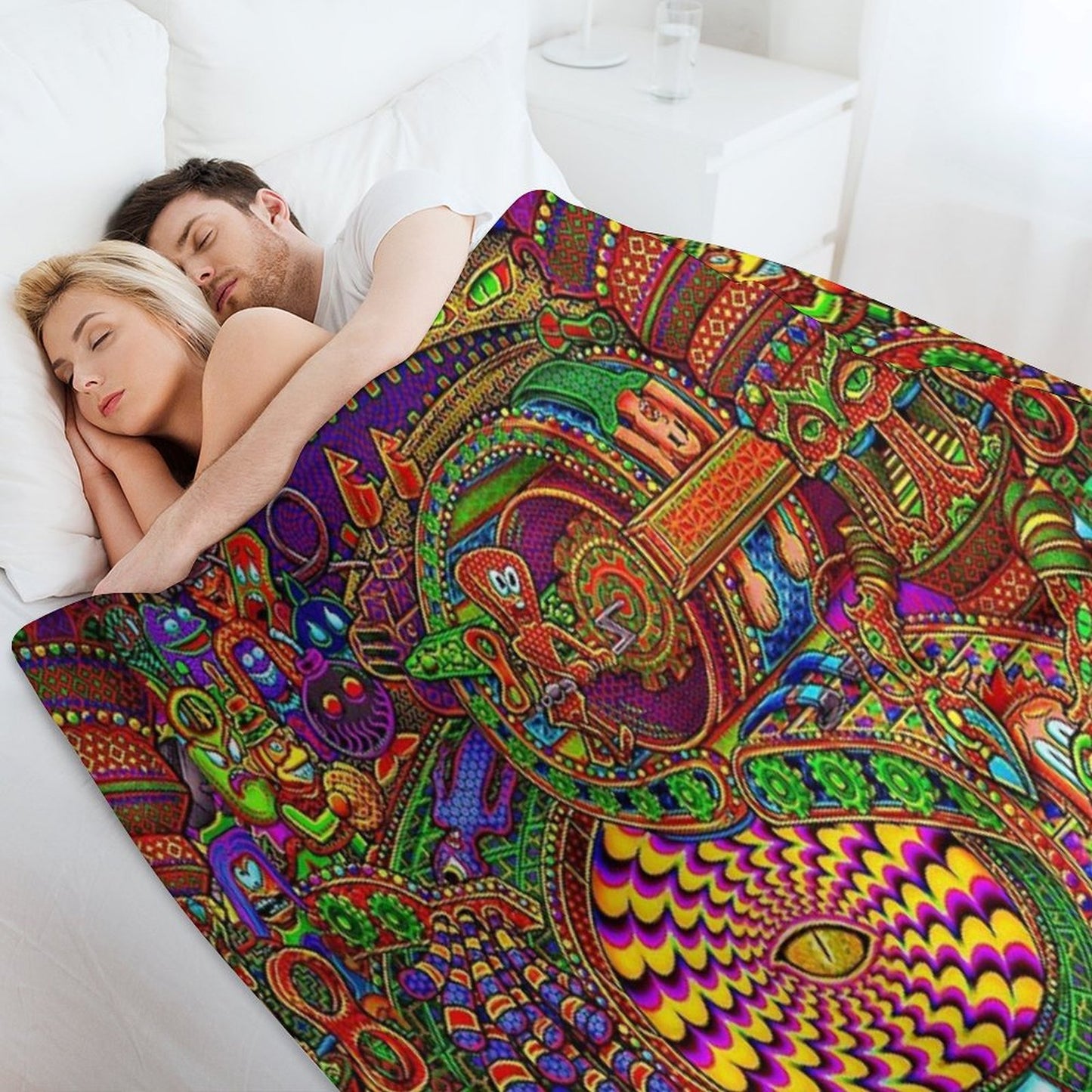 Carnival of The Abyss Throw Blanket
