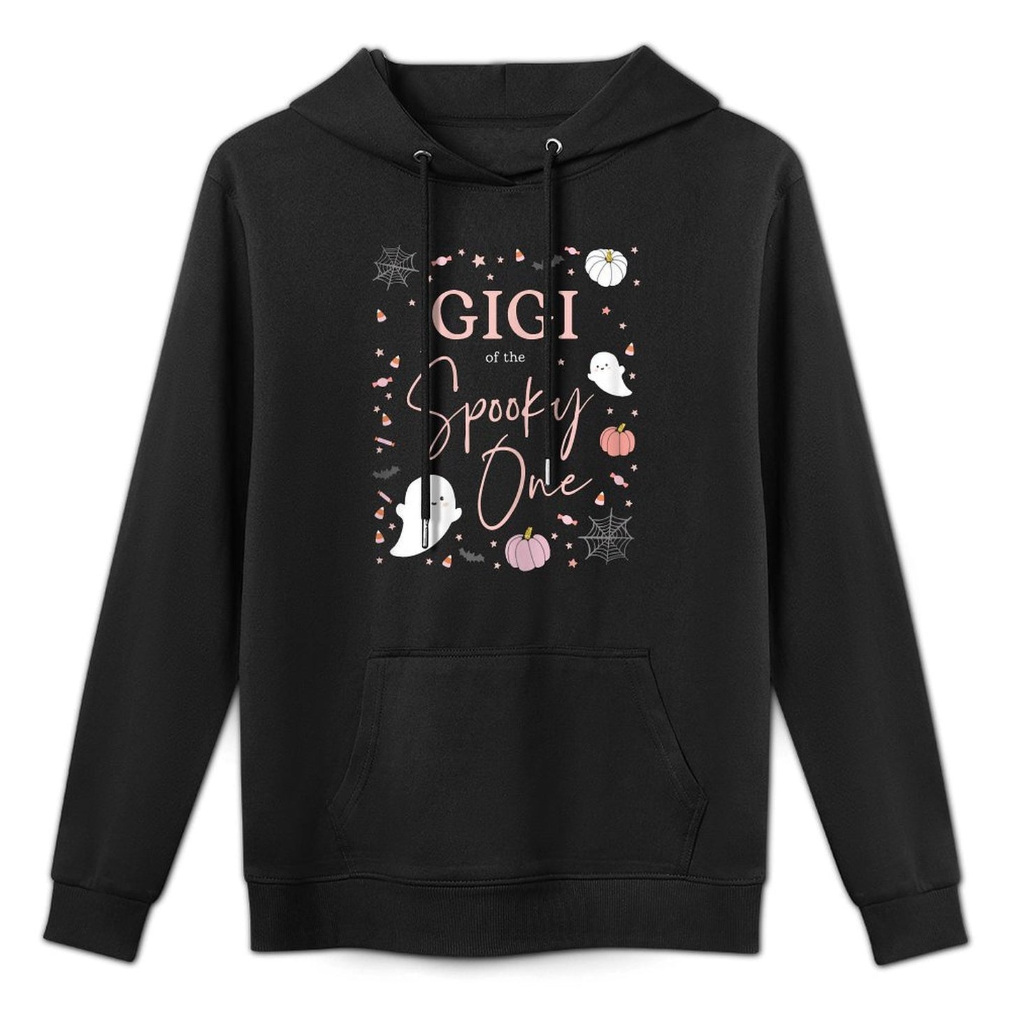 Gigi of The Spooky One Girl First Birthday Pink Halloween Pilling-Resistant Hoodie