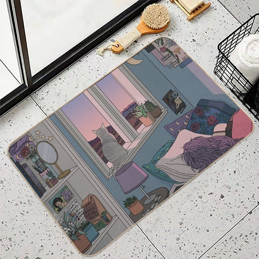 Early Morning Bath Mat