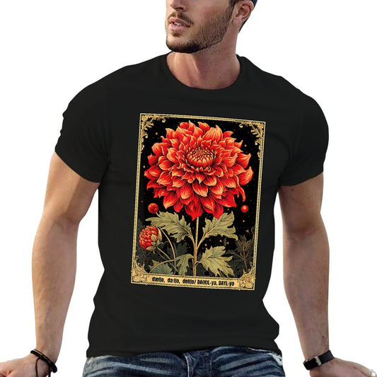 Vintage Dahlias T-Shirt