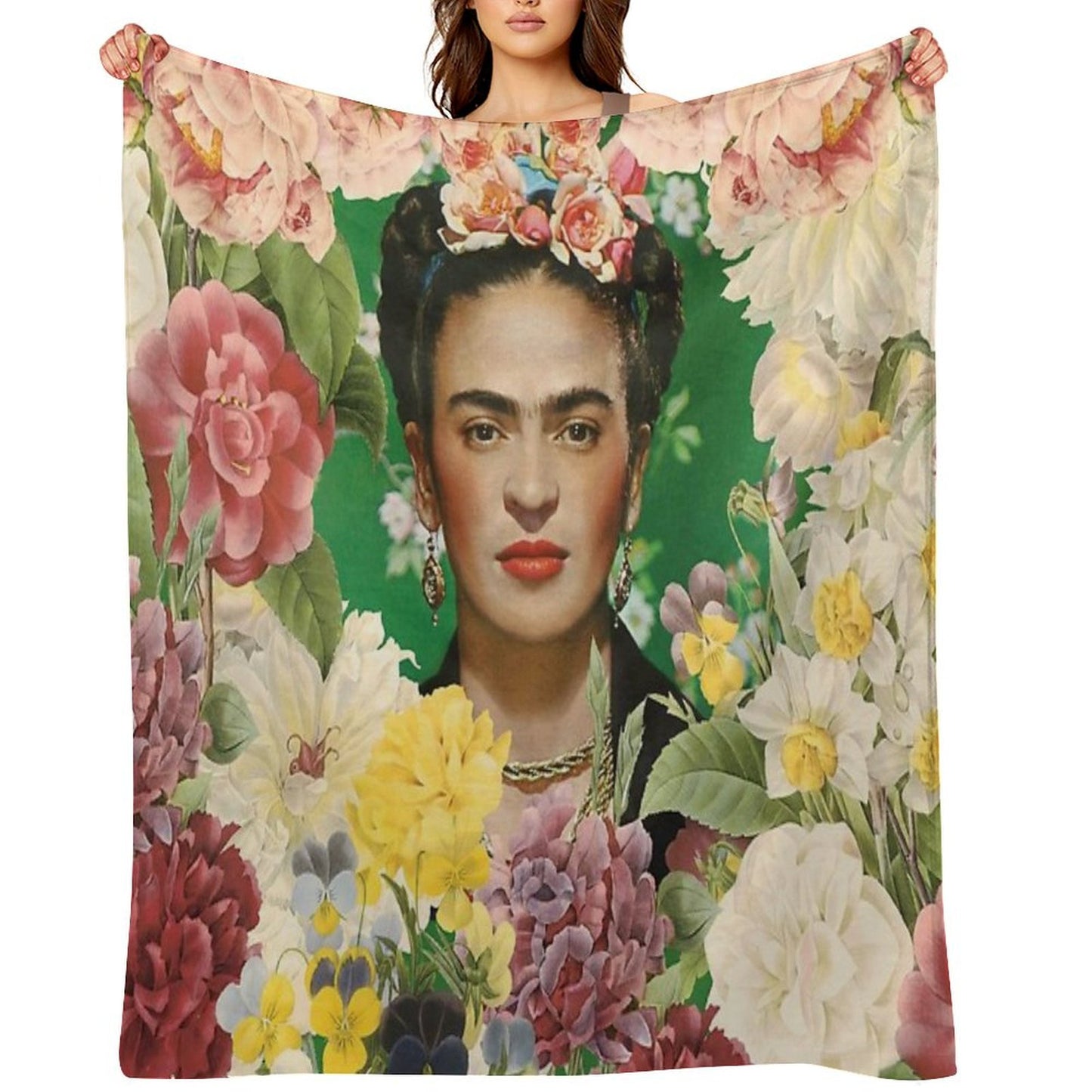 Frida Kahlo IV Throw Blanket