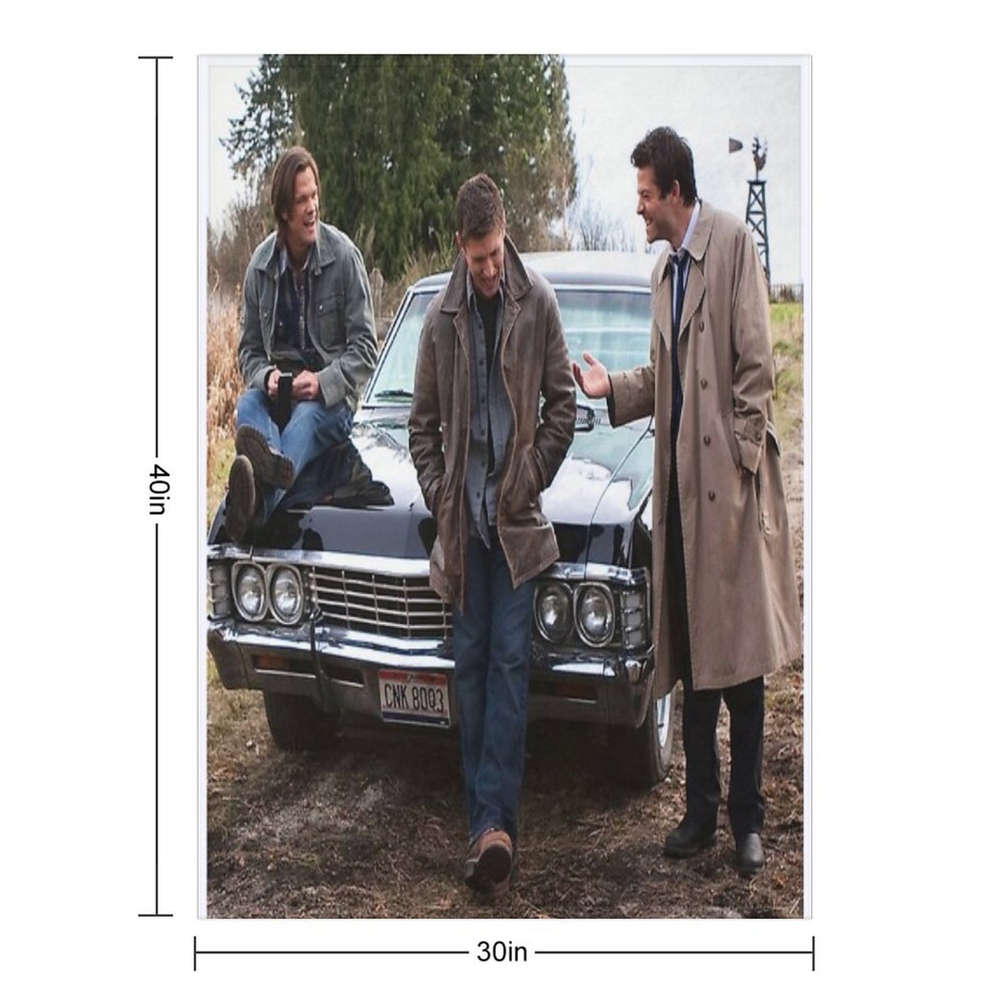 Team Free Will Throw Blanket