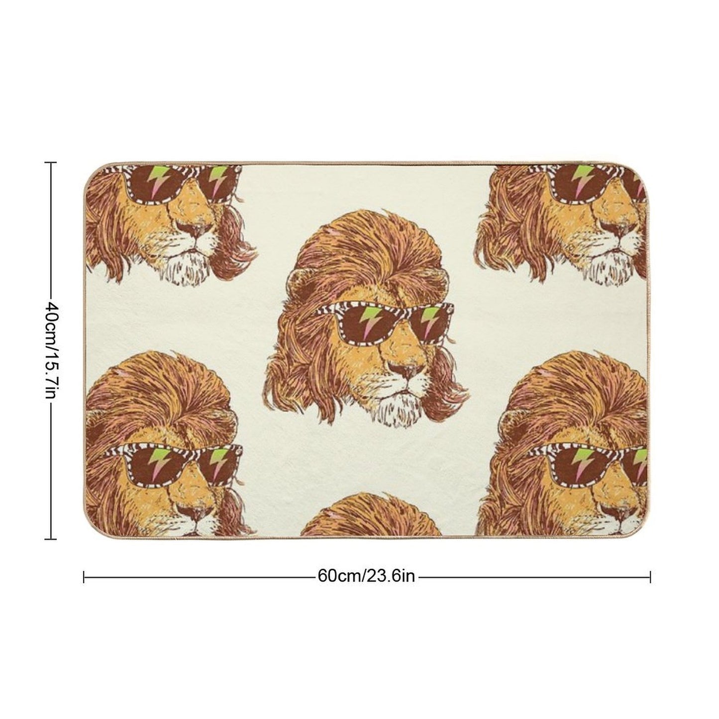 King Of The '80s Versatile Bath Mat