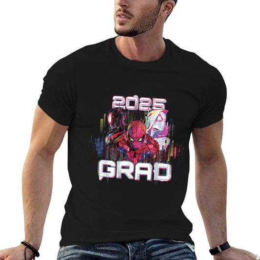 Marvel Super Heroes Spider-Man Trio "2025 Grad" Graduation T-Shirt