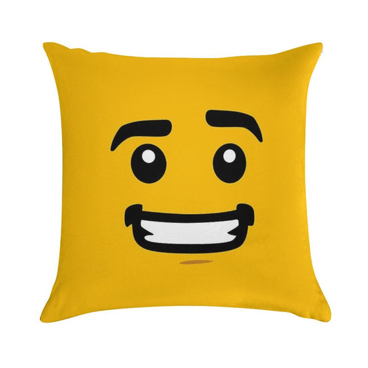 Brick Face - Guy Soft Style Accent Throw Pillow