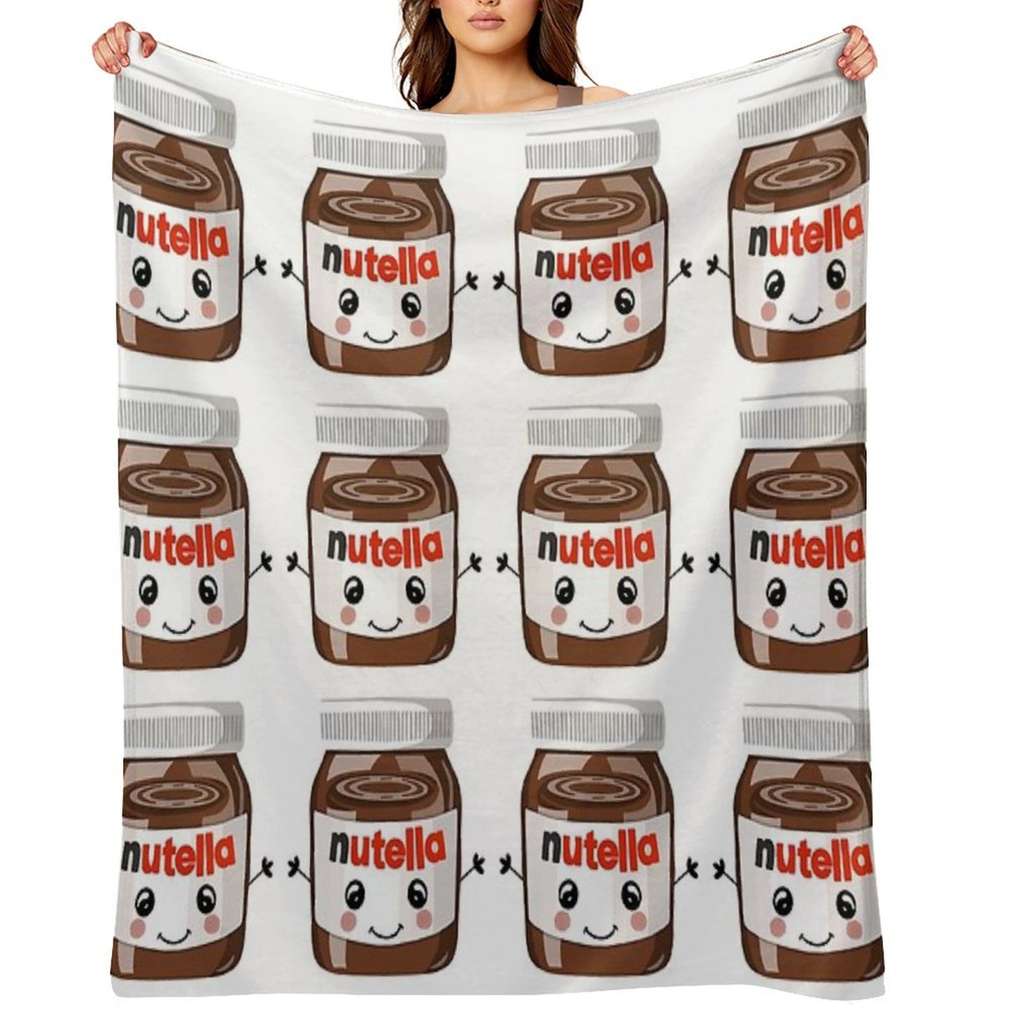 Nutella Cutie Throw Blanket