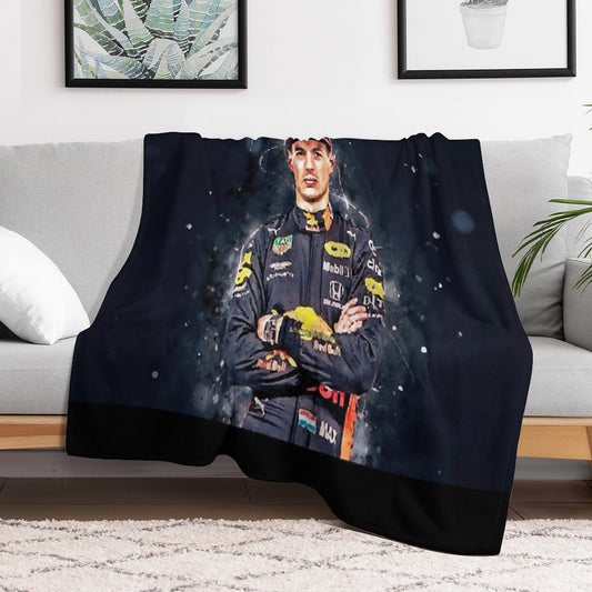 Max Verstappen Throw Blanket
