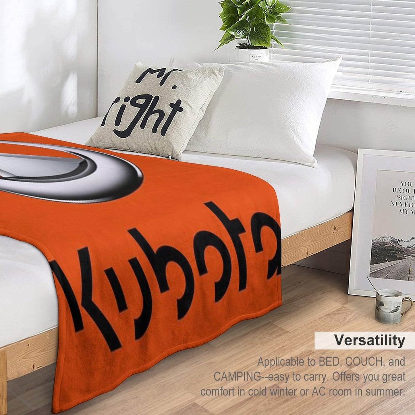 Kubota Throw Blanket