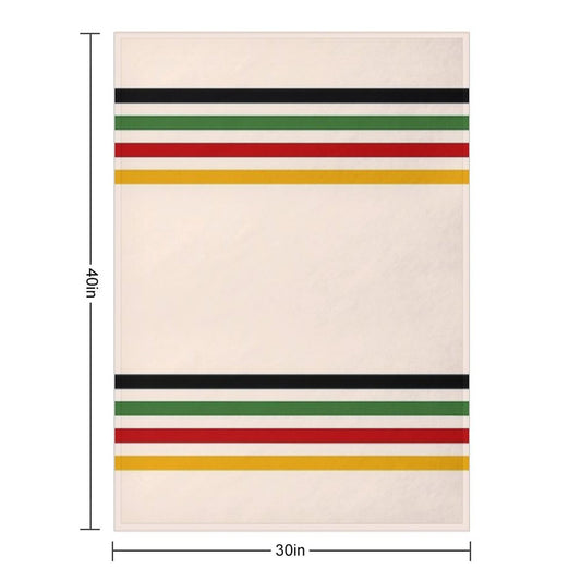 Trading Colors Throw Blanket