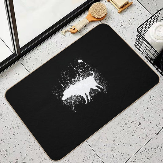 Banksy Splash Dog Bath Mat
