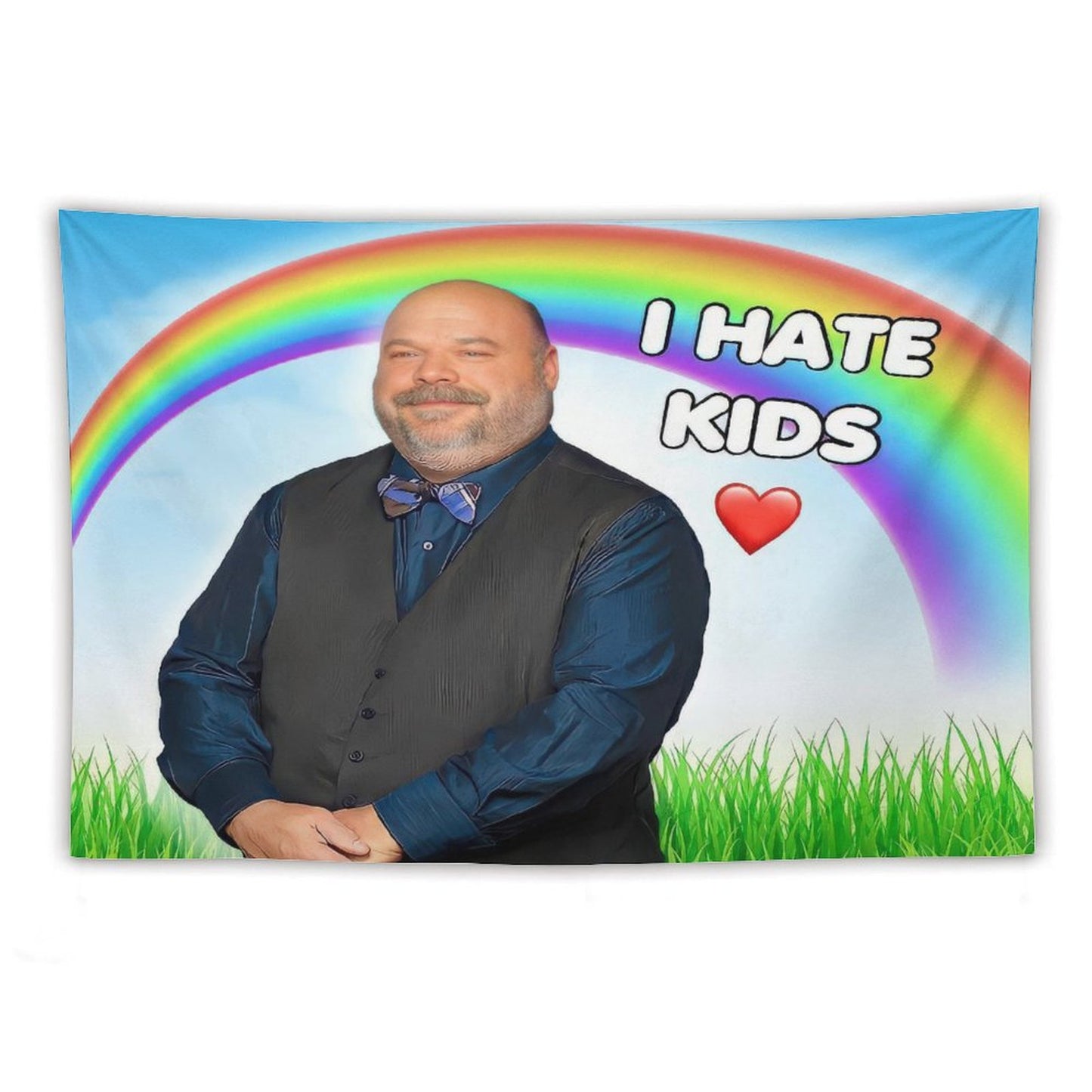 Bertram Endearment - I Hat Kids Tapestry