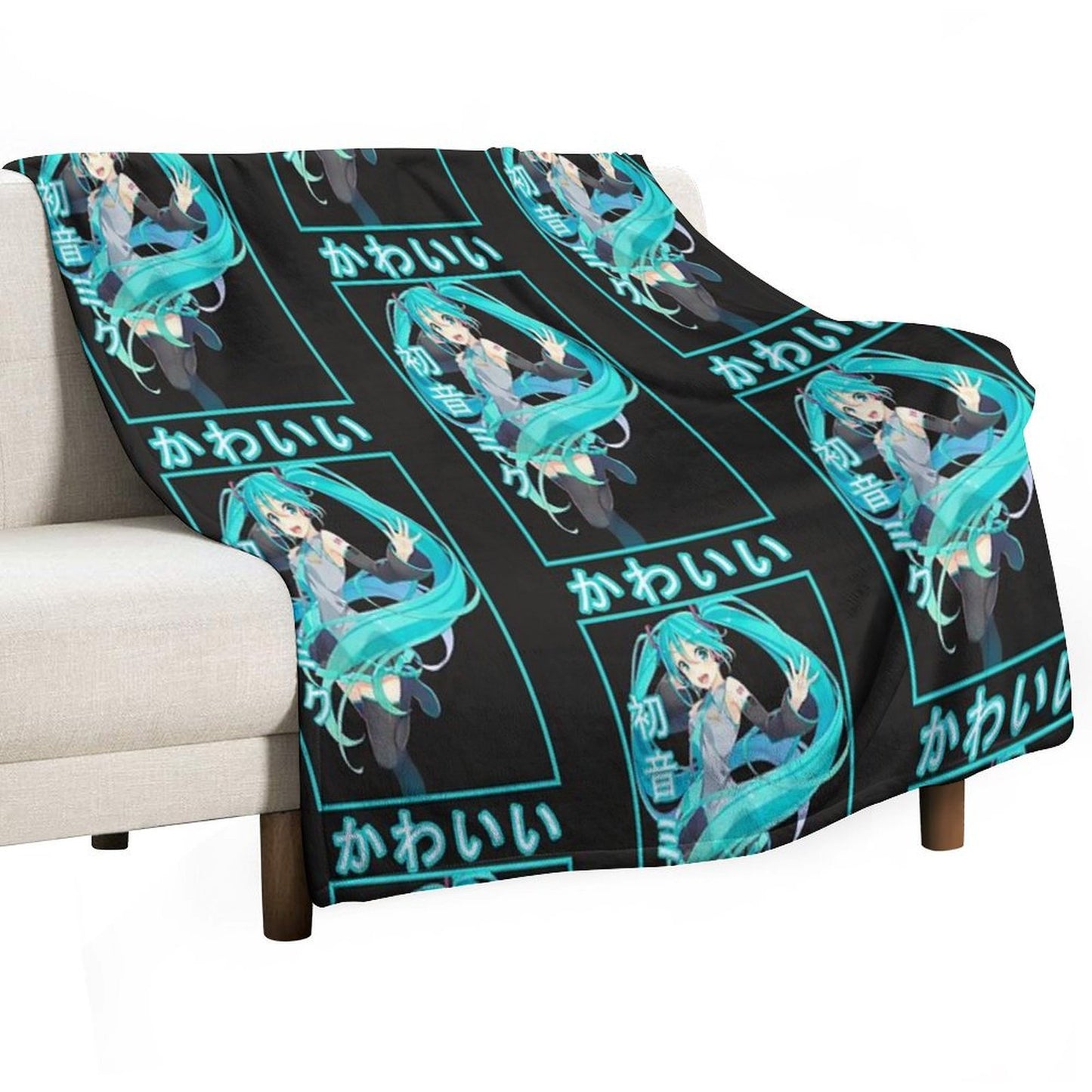 Hatsune Miku Classic Throw Blanket