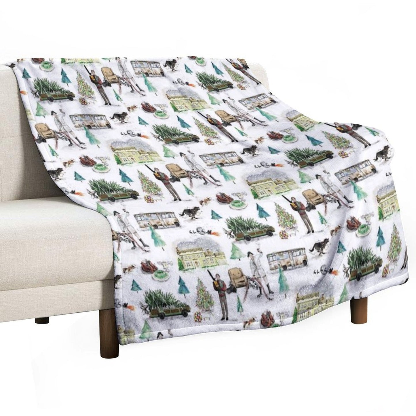 Lampoons Christmas Throw Blanket