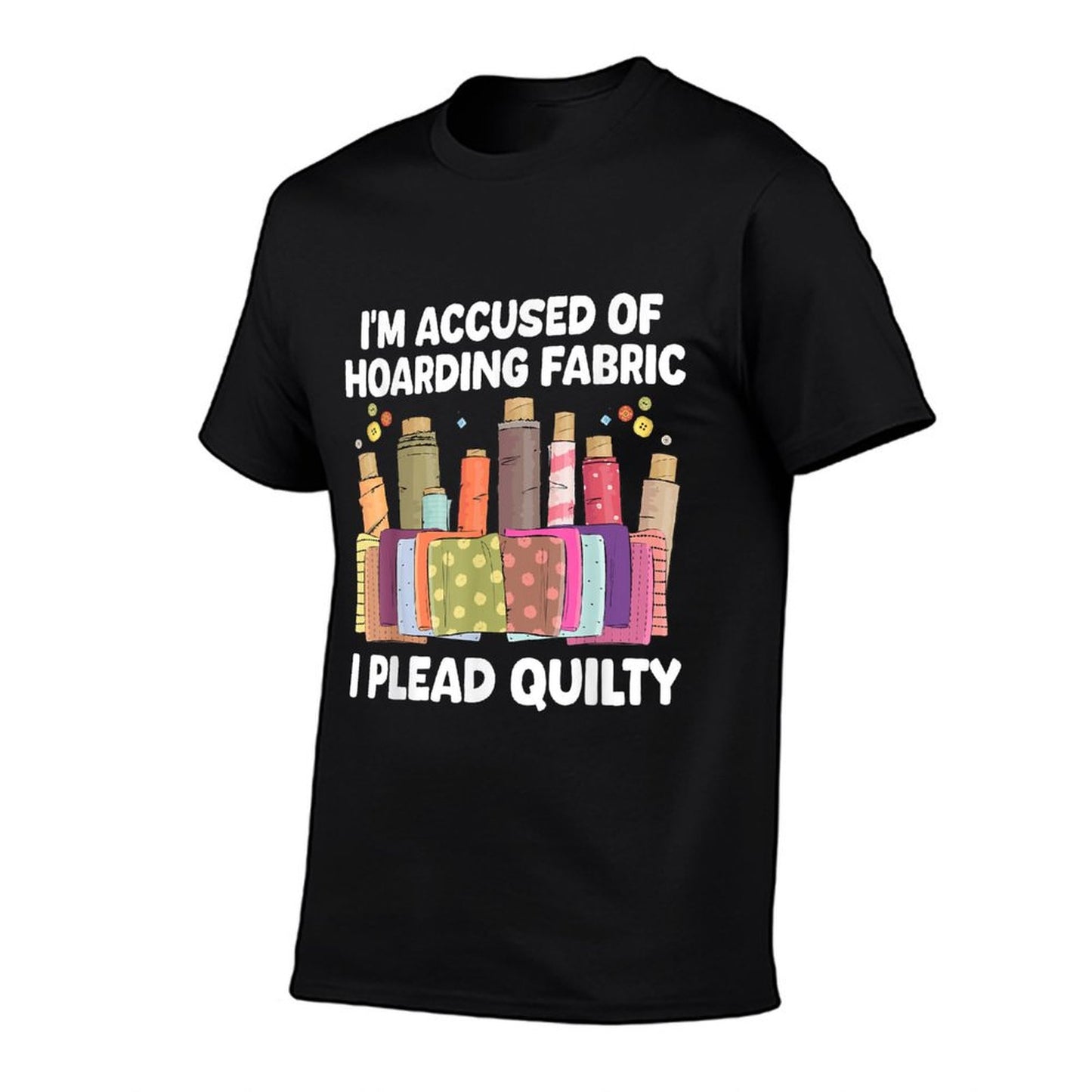 Funny Quilting Art For Men Women Sewer Quilt Sewing Quilter T-Shirt