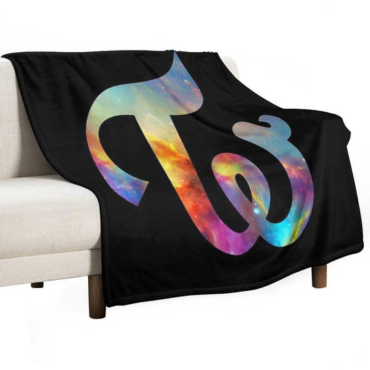 Twice Nebula Throw Blanket
