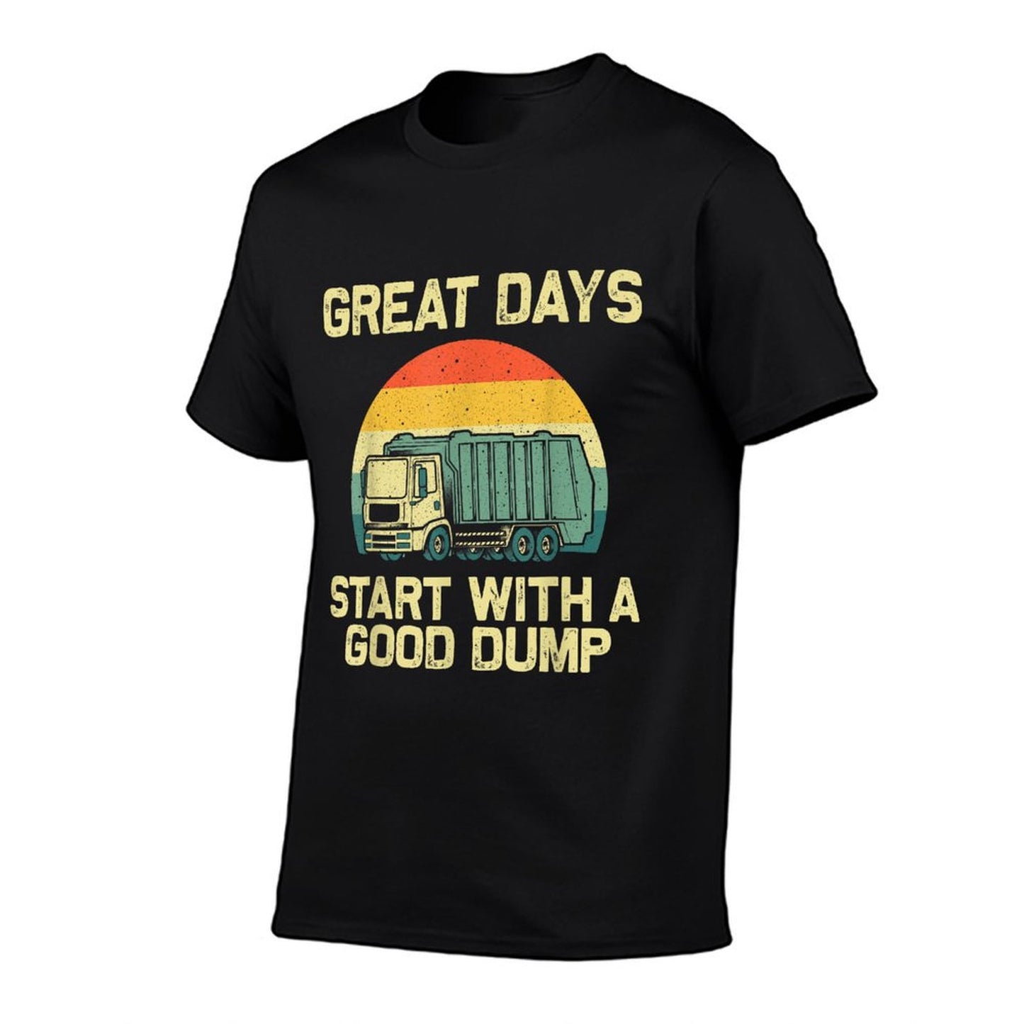 Cool Garbage Truck For Men Kids Boys Trash Waste Management T-Shirt