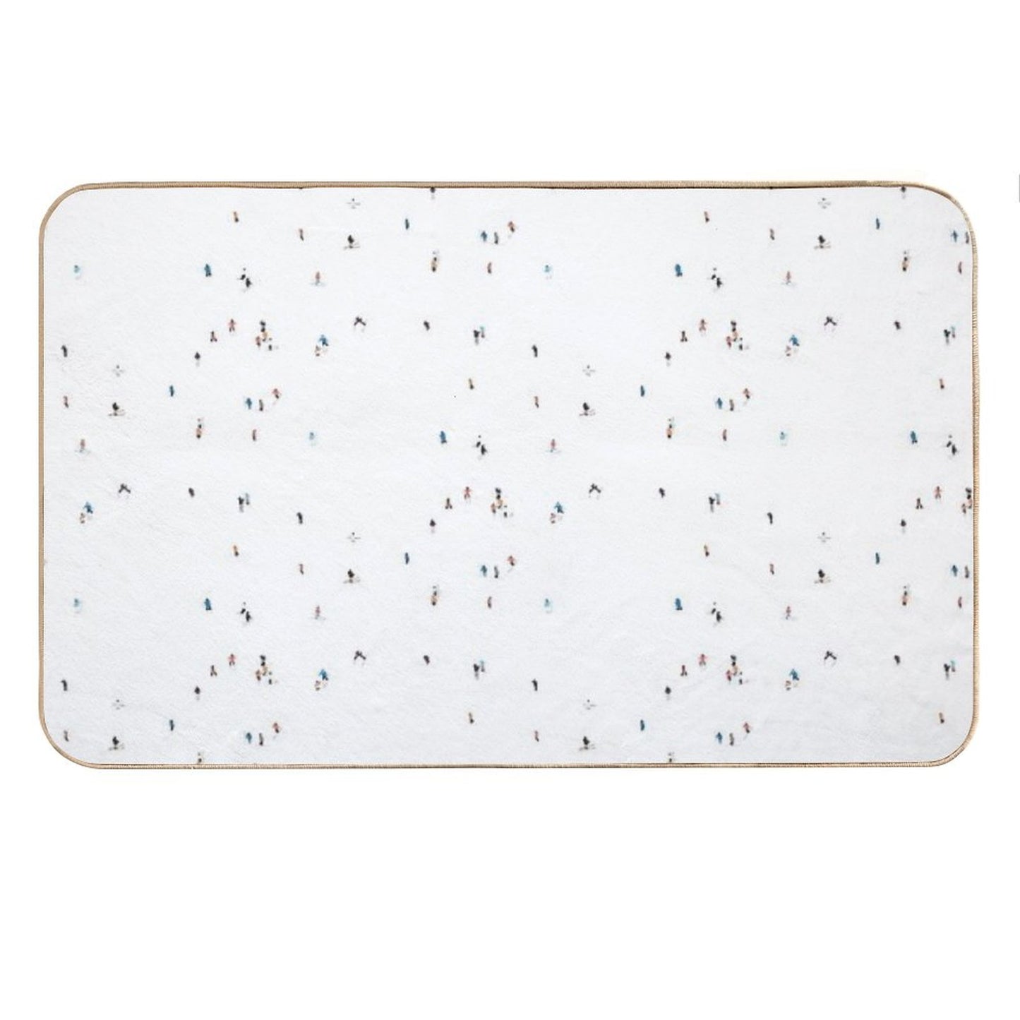 Ski Slopes Bath Mat