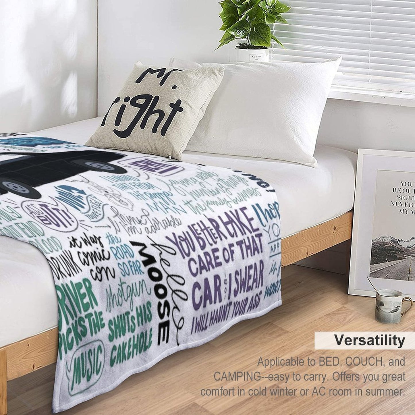 Supernatural Throw Blanket
