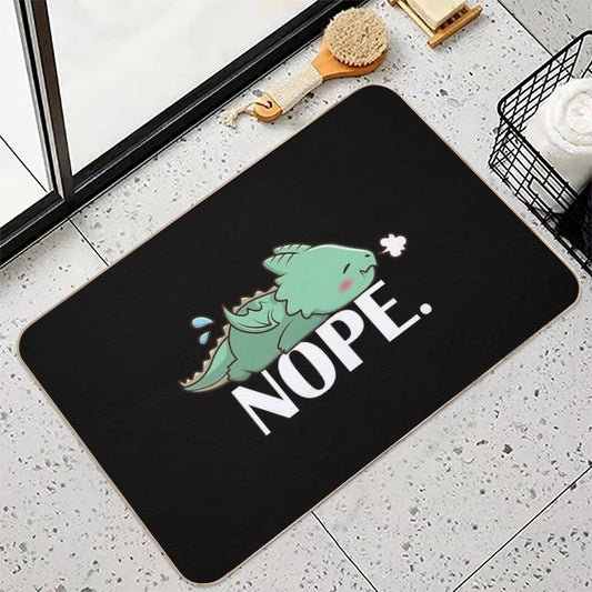 Kawaii Dragon Bath Mat