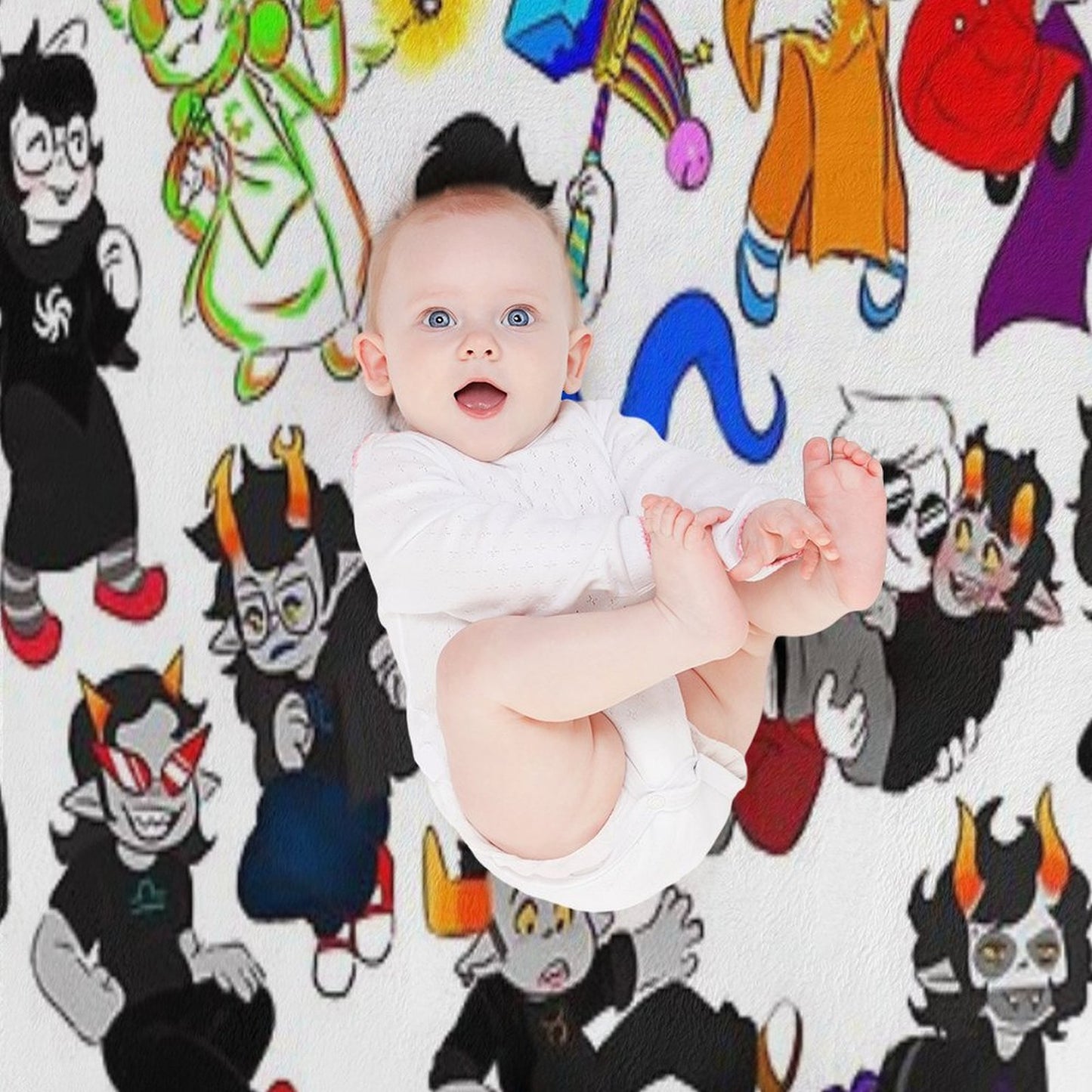 All The Character Throw Blanket