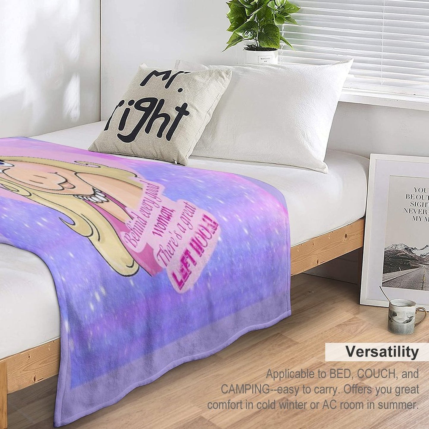 Miss Piggy Throw Blanket