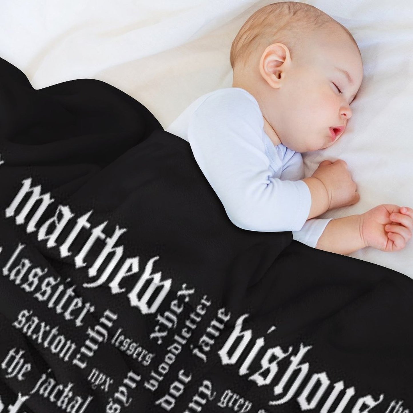 BDB Word Cloud Landscape - Updated Throw Blanket
