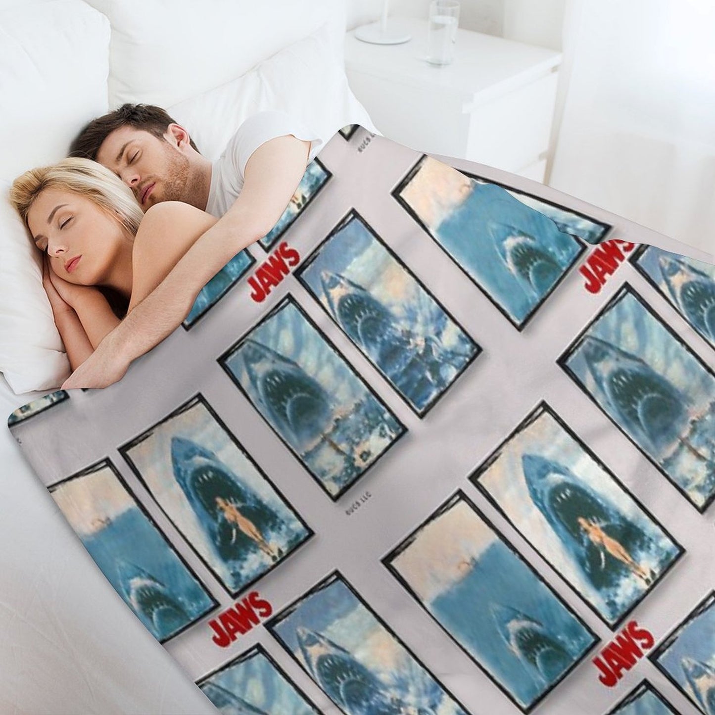The Jaws Moments Throw Blanket