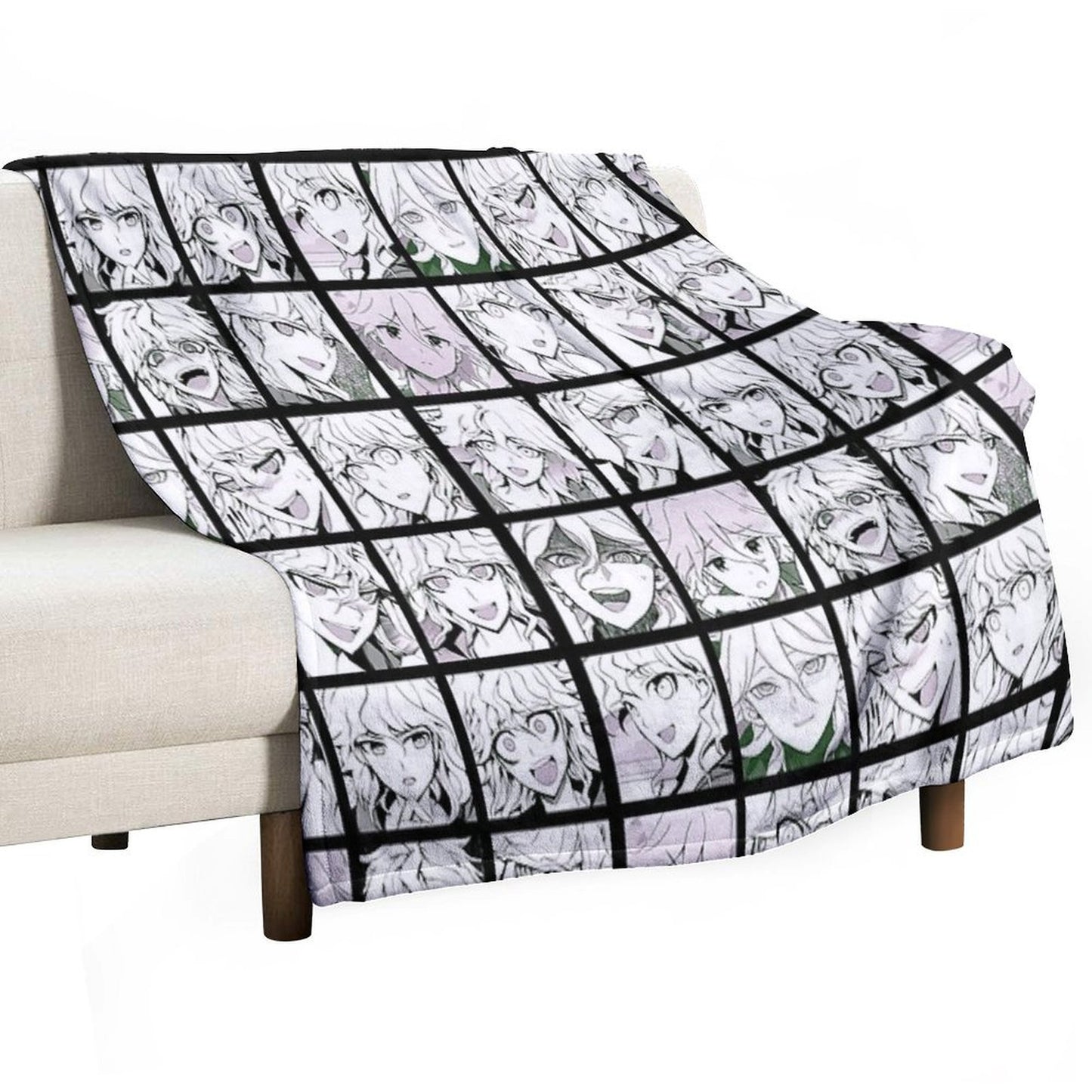 Nagito Manga Collection (Colored) Throw Blanket
