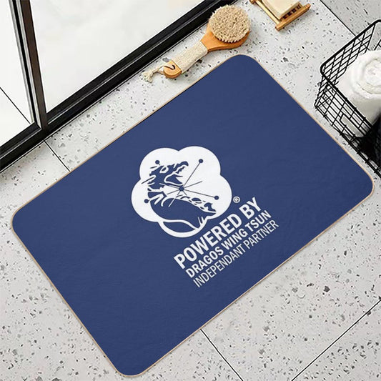 POWERED BY DRAGOS WING TSUN COLLECTION Easy To Clean Bath Mat