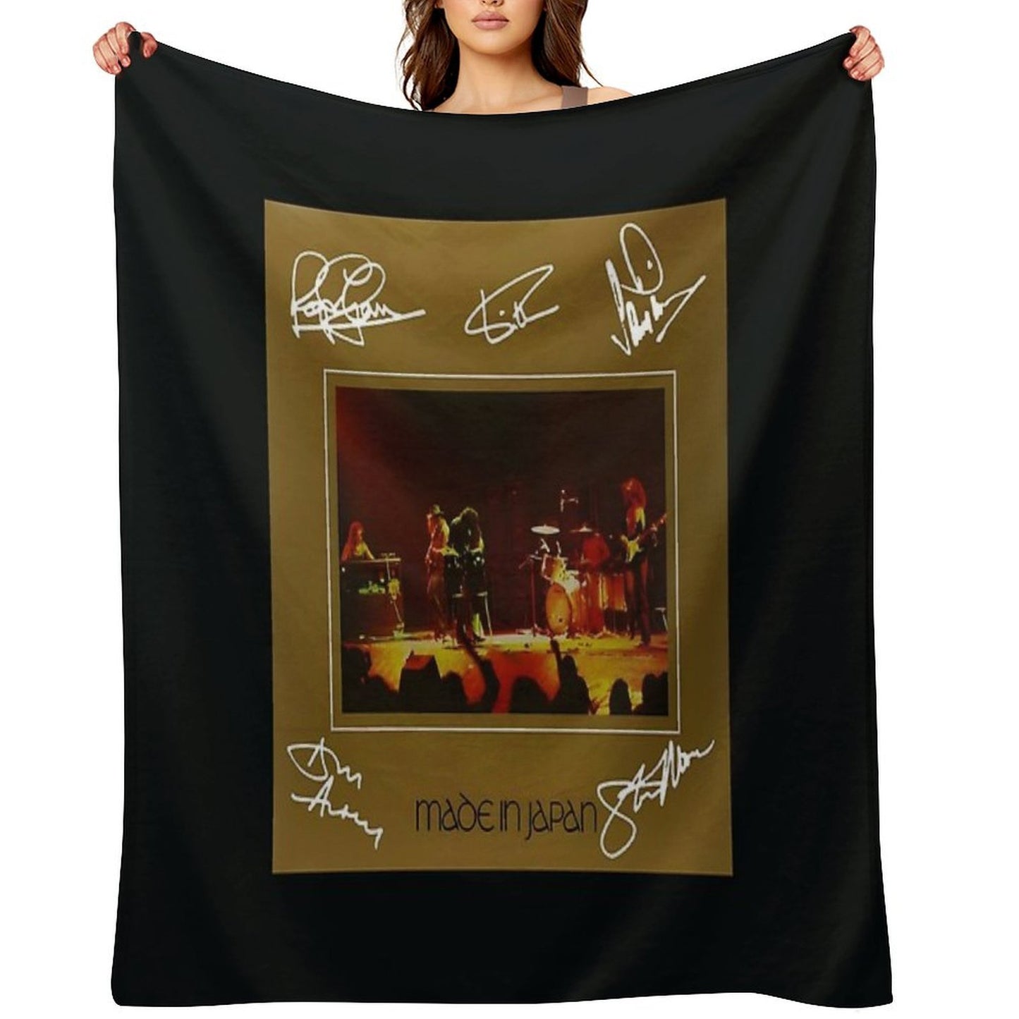 Made in Japan Album Performances Throw Blanket