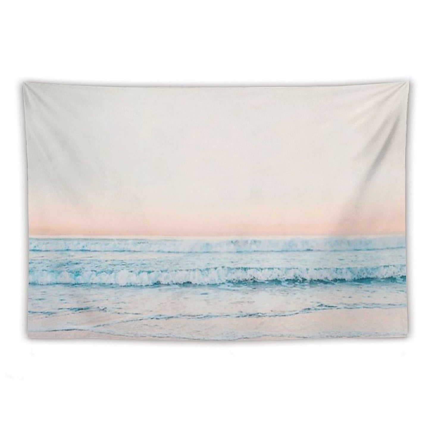 Minimalist Ocean Print Tapestry