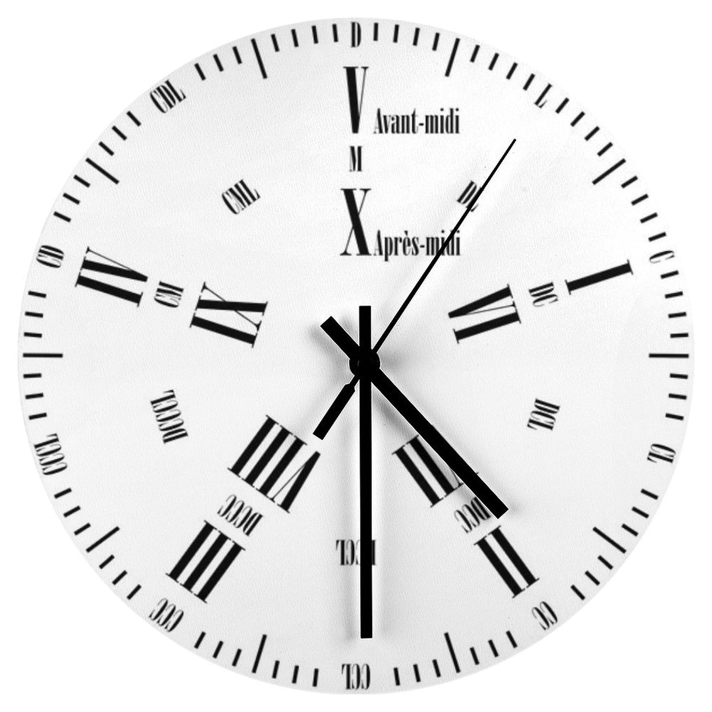 Ten-Hour Decimal Clock Wall Clock