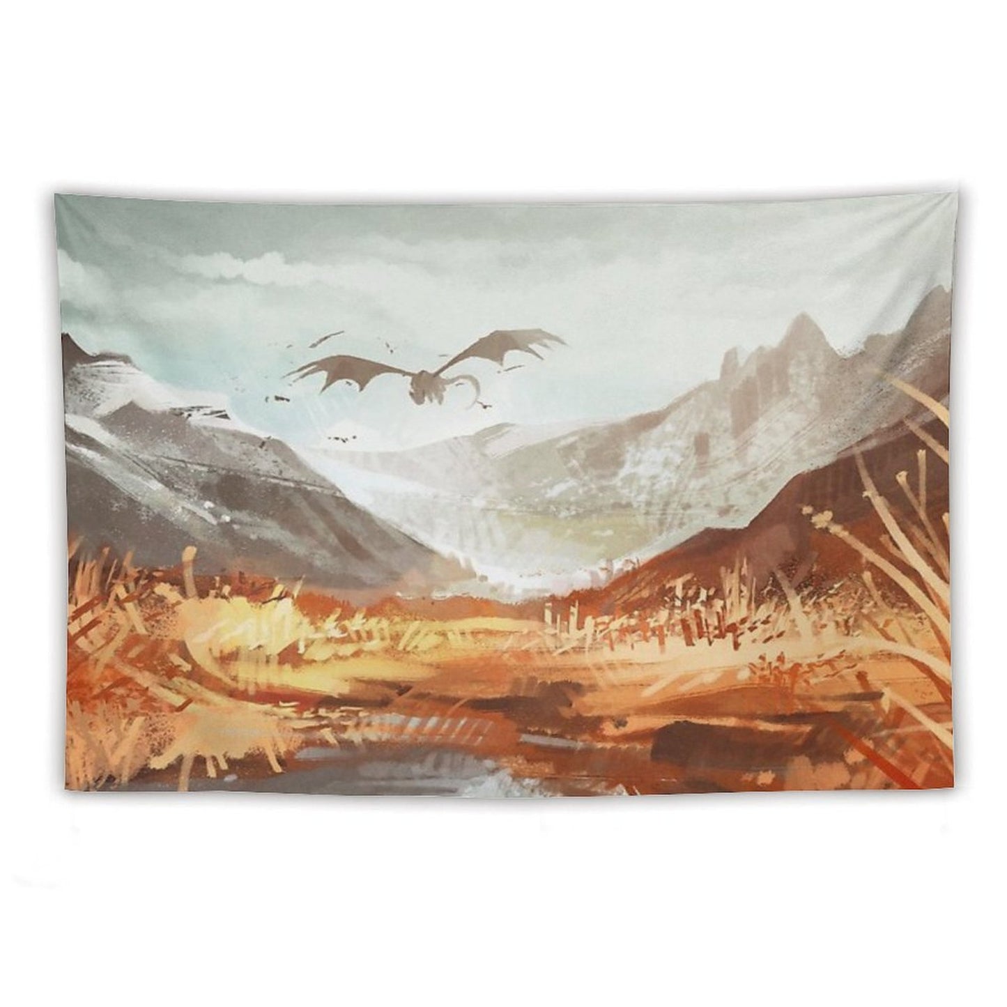 Mountains Cold Tapestry