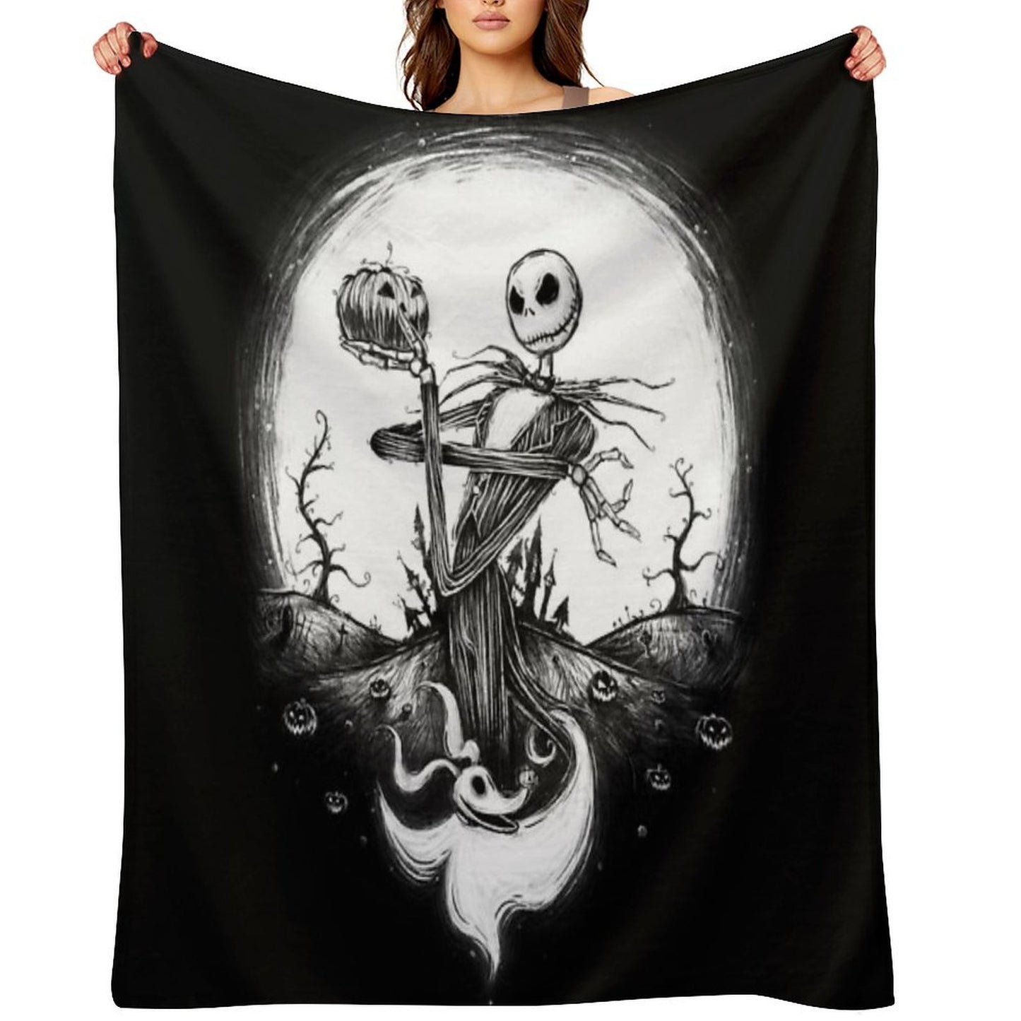 Halloween Tale Throw Blanket