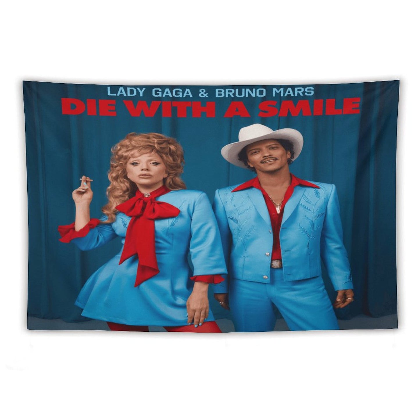 Die With A Smile Tapestry